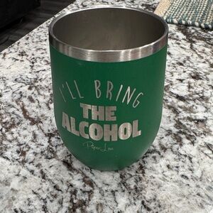 Green Stainless Steel Tumbler by Piper Lou